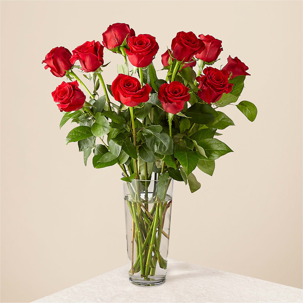 Long Stem Red Rose Bouquet – NITA'S FLOWERS & GIFTS, Marlow OK