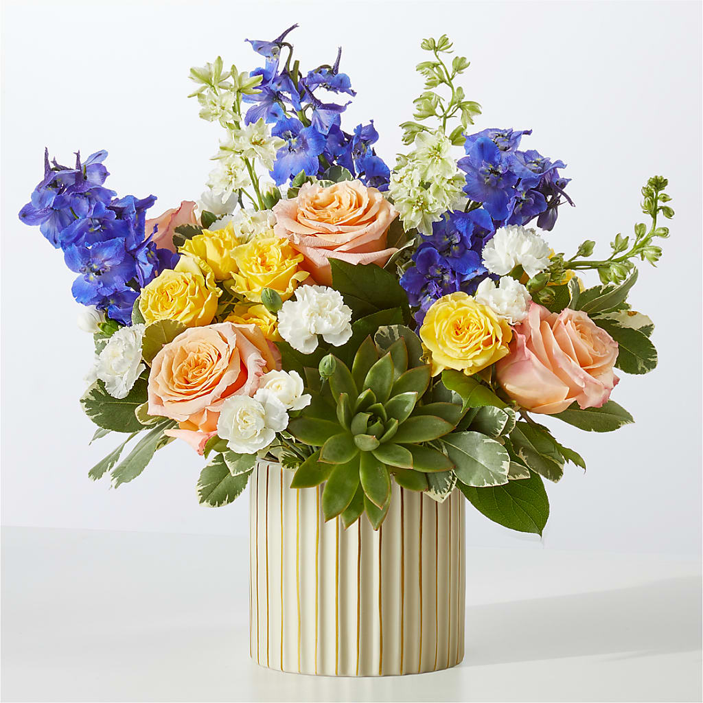 Cobalt Reverie Bouquet – NITA'S FLOWERS & GIFTS, Marlow OK