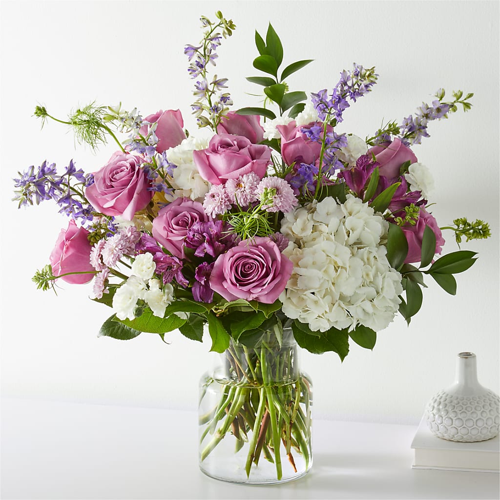 Violet Caress Bouquet – NITA'S FLOWERS & GIFTS, Marlow OK