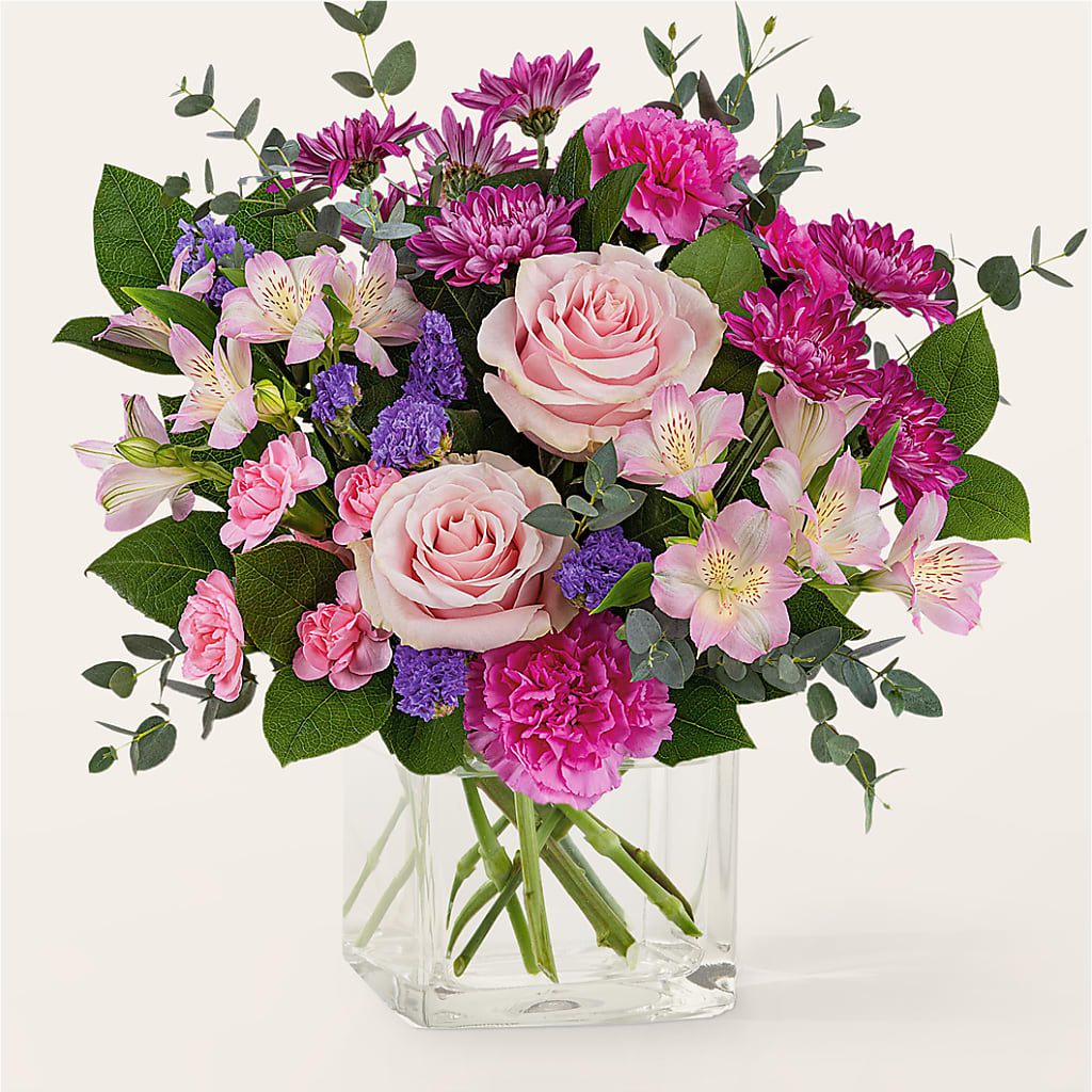 Rosy Radiance Bouquet – NITA'S FLOWERS & GIFTS, Marlow OK