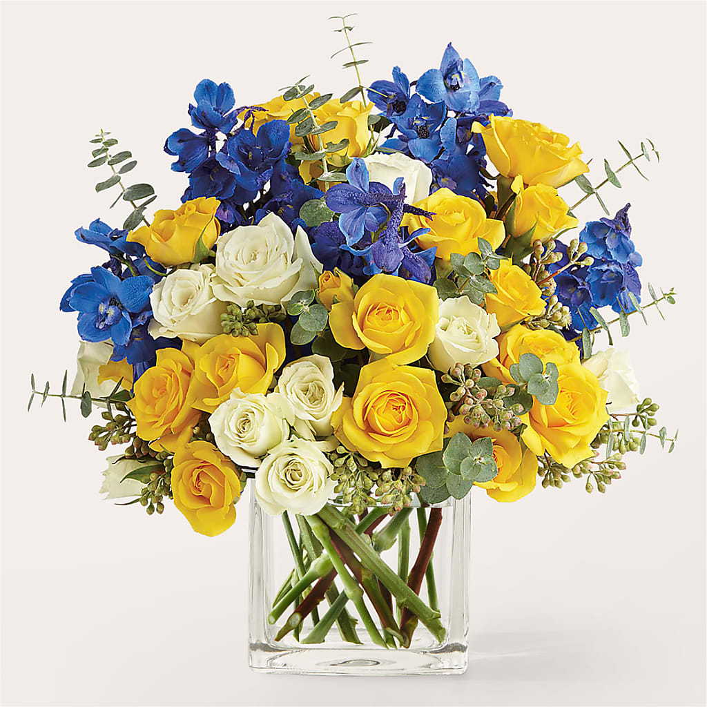 Sparkling Citrine Bouquet – NITA'S FLOWERS & GIFTS, Marlow OK