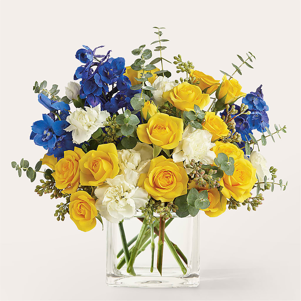 Sparkling Citrine Bouquet – NITA'S FLOWERS & GIFTS, Marlow OK