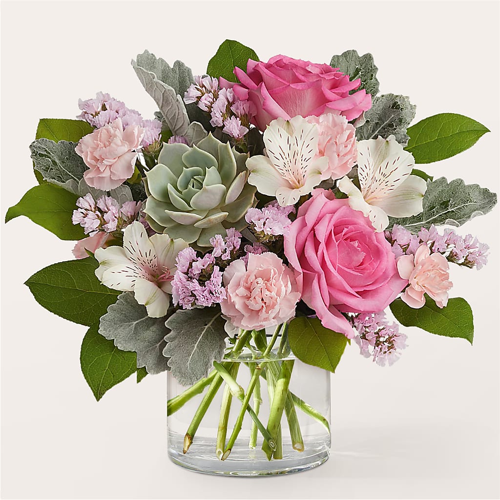 Dusty Rose Bouquet – NITA'S FLOWERS & GIFTS, Marlow OK