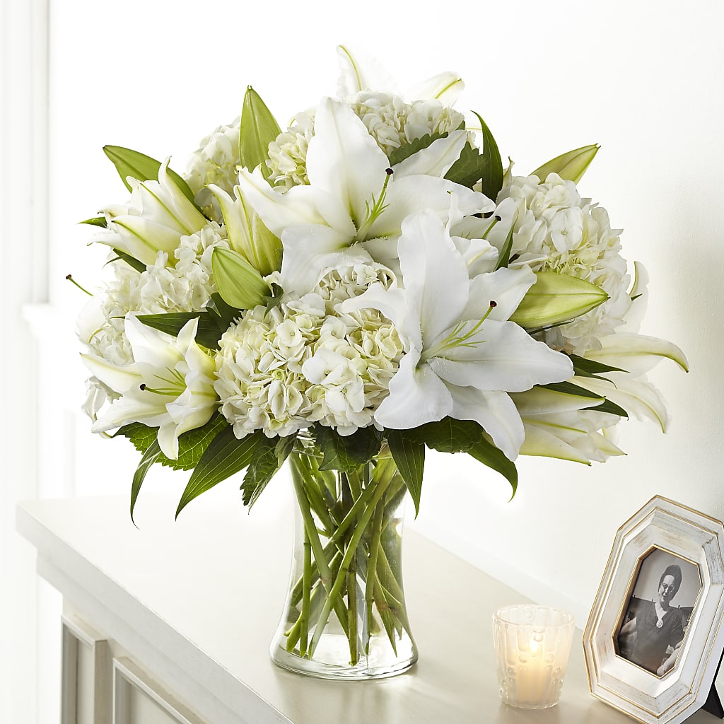 Compassionate Lily Bouquet – NITA'S FLOWERS & GIFTS, Marlow OK