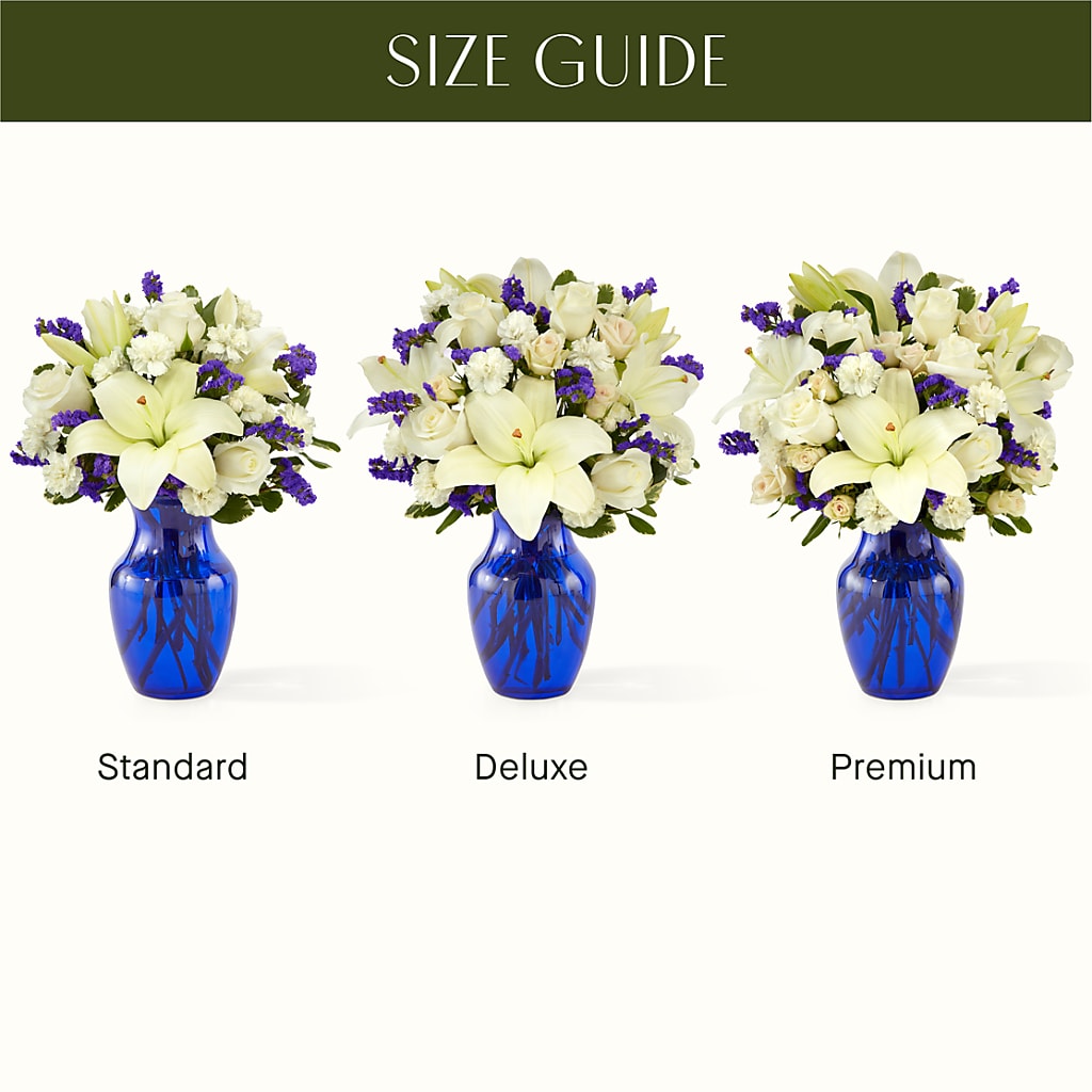 Sapphire Rush Bouquet – NITA'S FLOWERS & GIFTS, Marlow OK