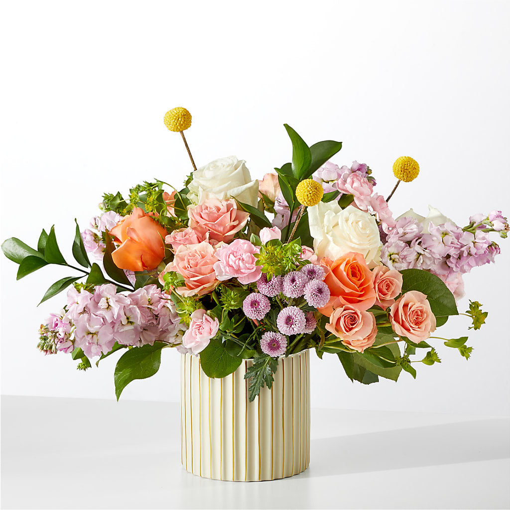 French Market Bouquet with Ivory Vase – NITA'S FLOWERS & GIFTS, Marlow OK