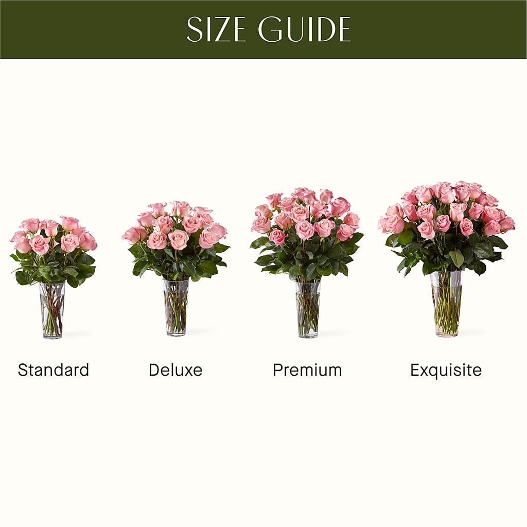 Long Stem Pink Rose Bouquet – NITA'S FLOWERS & GIFTS, Marlow OK