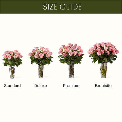 Long Stem Pink Rose Bouquet – NITA'S FLOWERS & GIFTS, Marlow OK