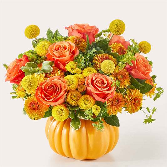 Gourdgeous Pumpkin – NITA'S FLOWERS & GIFTS, Marlow OK