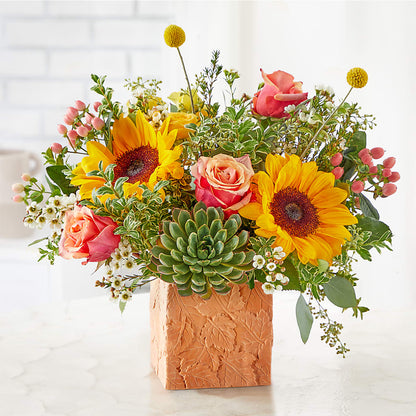Sunflower Season Bouquet – NITA'S FLOWERS & GIFTS, Marlow OK