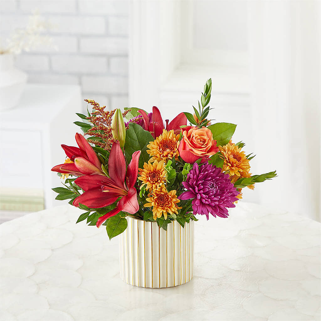 Burgundy Landscape Bouquet – NITA'S FLOWERS & GIFTS, Marlow OK