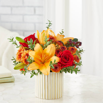 Scarlet Skies Bouquet – NITA'S FLOWERS & GIFTS, Marlow OK