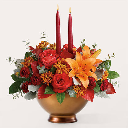 Fruits of Fall Centerpiece – NITA'S FLOWERS & GIFTS, Marlow OK