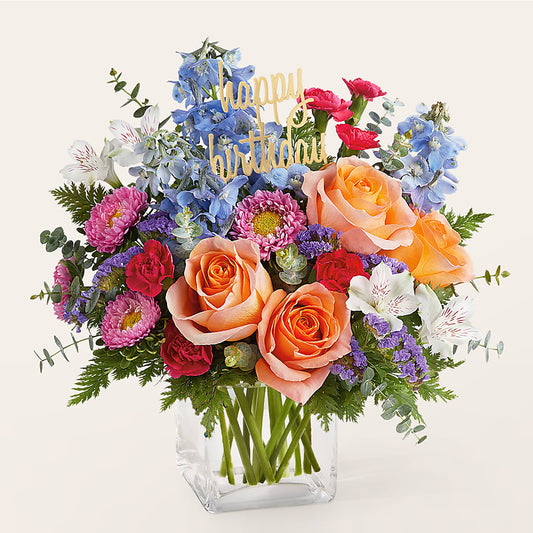 Birthday Bash Bouquet – NITA'S FLOWERS & GIFTS, Marlow OK