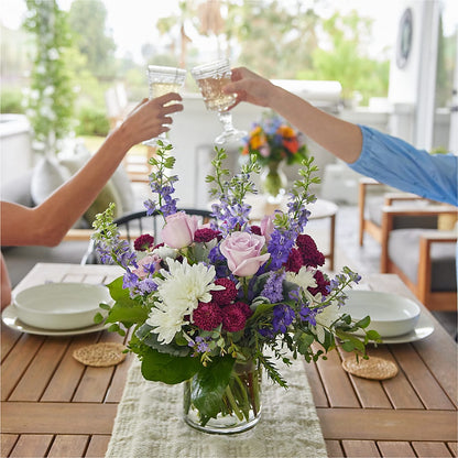 Violet Frost Bouquet – NITA'S FLOWERS & GIFTS, Marlow OK