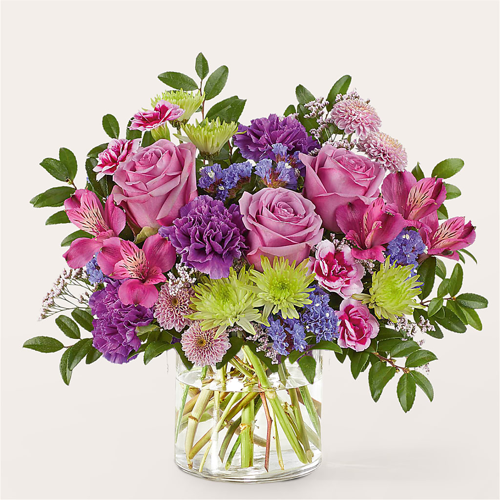Glass Half Full Bouquet – NITA'S FLOWERS & GIFTS, Marlow OK