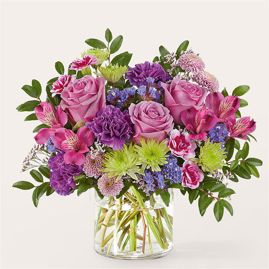 Glass Half Full Bouquet – NITA'S FLOWERS & GIFTS, Marlow OK