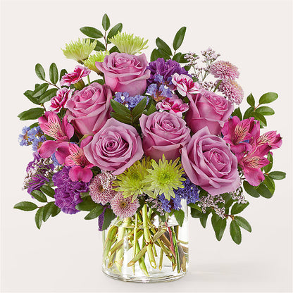 Glass Half Full Bouquet – NITA'S FLOWERS & GIFTS, Marlow OK