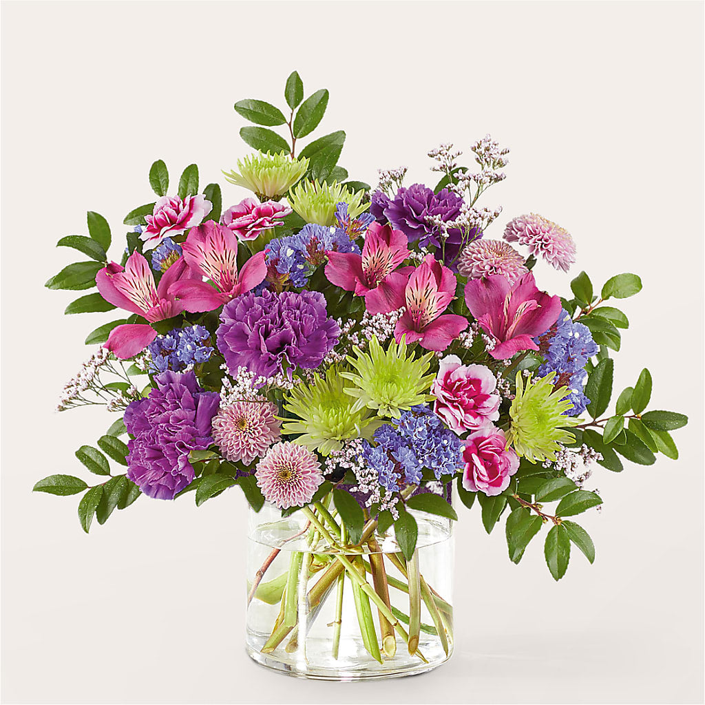 Glass Half Full Bouquet – NITA'S FLOWERS & GIFTS, Marlow OK
