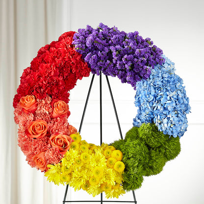 Circle of Love Wreath – NITA'S FLOWERS & GIFTS, Marlow OK