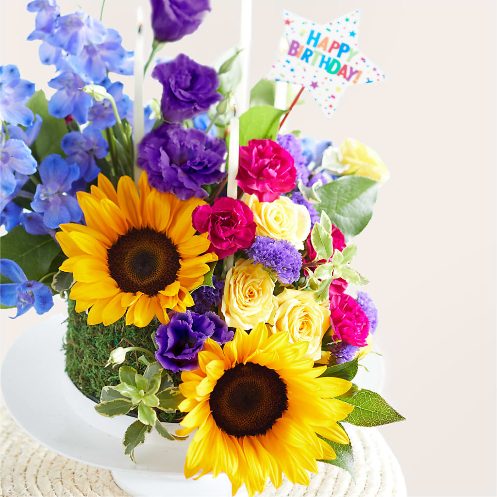 Star of the Day Floral Cake – NITA'S FLOWERS & GIFTS, Marlow OK