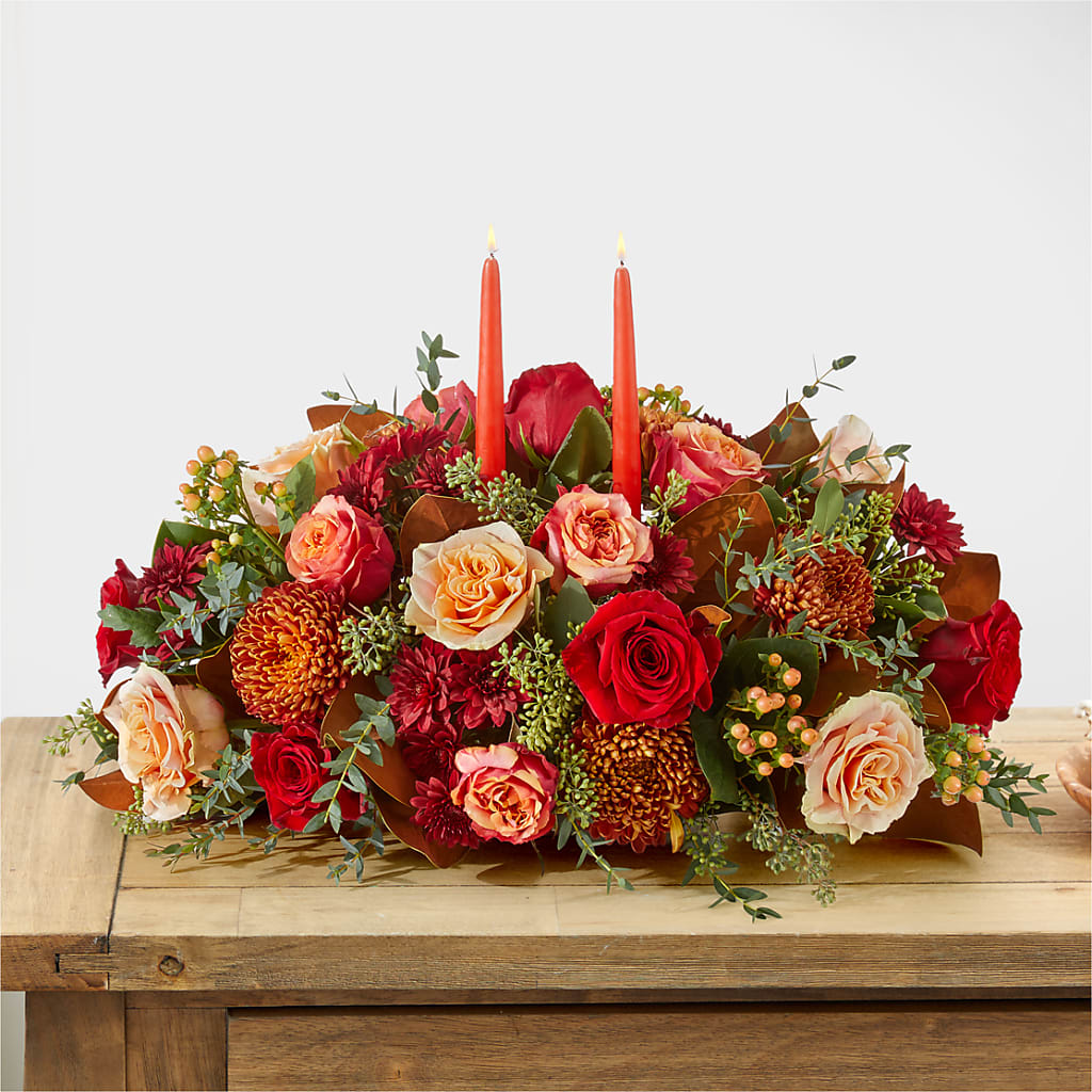 Gather Near Centerpiece – NITA'S FLOWERS & GIFTS, Marlow OK