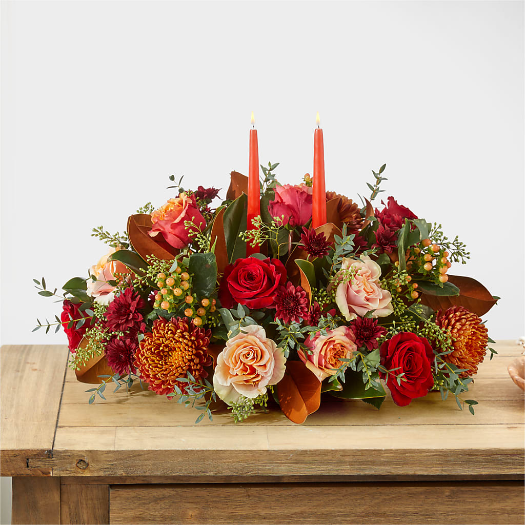 Gather Near Centerpiece – NITA'S FLOWERS & GIFTS, Marlow OK